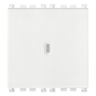 Переключатель 1P 10AX осевой 2M, белый