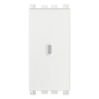 Переключатель ( инвертор ) 1P осевой 16AX 1M, белый