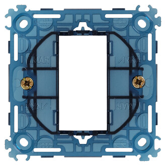 Суппорт на 1 модуль с защелками