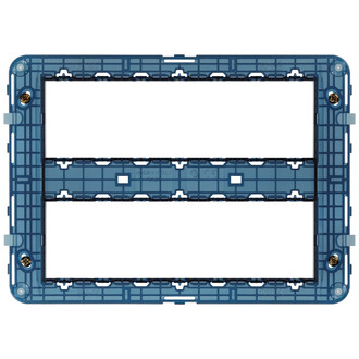 Суппорт на 14 модулей с винтами
