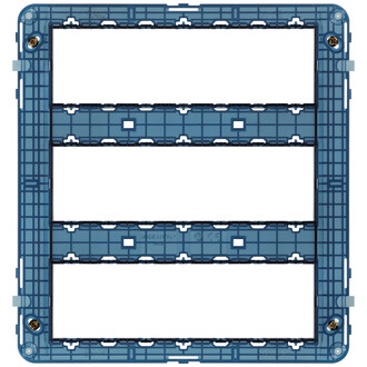 Суппорт на 21 модуль с винтами