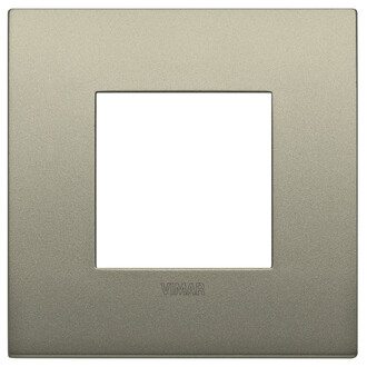 Накладка на 2 модуля шампань матовый