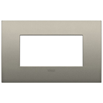 Накладка на 4 модуля шампань матовый