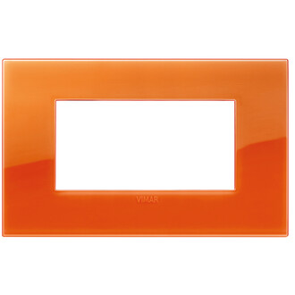 Накладка на 4 модуля рефлекс оранжевый