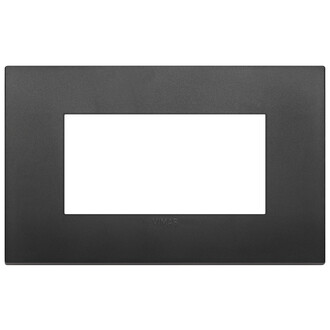 Накладка на 4 модуля черная