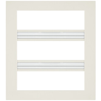 Накладка на 21 модуль слоновая кость