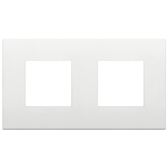 Накладка на 4 модуля (2+2) 71мм белая