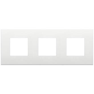 Накладка на 6 модулей (2+2+2) 71мм белая