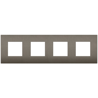 Накладка на 8 модулей (2+2+2+2) 71мм Metal