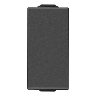 Выключатель 1П 16AX 1 модуль, карбон матовый