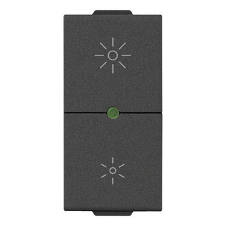 Диммер универсальный, 60-900W/60-300VA, карбон матовый