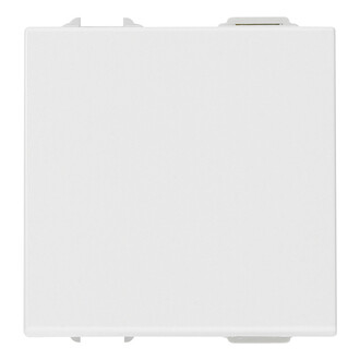 Переключатель ( инвертор ) 1P 16AX 2 модуля, белый