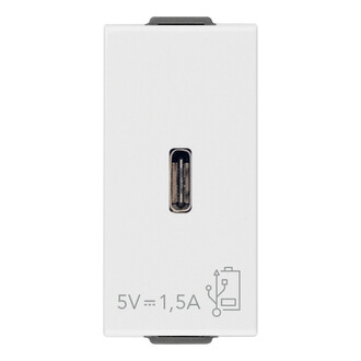 З/у USB C 5V 1,5A, 1м, белое