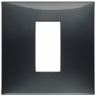 Накладка на 1 модуль для коробки на 2 модуля, ардезия