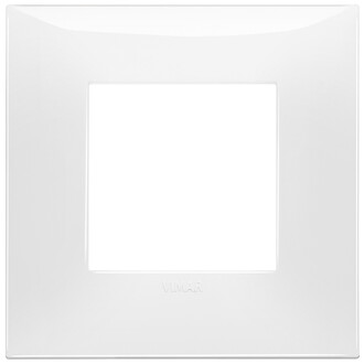 Накладка на 2 модуля, белая