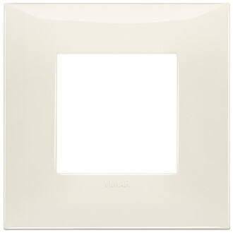 Накладка на 2 модуля, слоновая кость