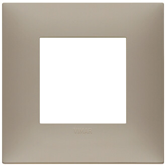 Накладка на 2 модуля, горлица матовая