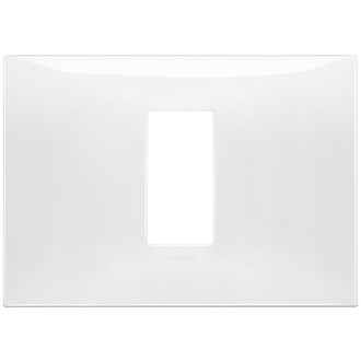 Накладка на 1 модуль для коробки на 3 модуля, белая