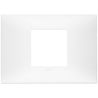 Накладка на 2 модуля для коробки на 3 модуля, белая матовая