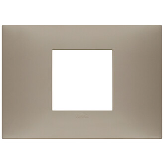 Накладка на 2 модуля для коробки на 3 модуля, горлица матовая