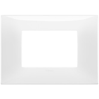 Накладка на 3 модуля, белая