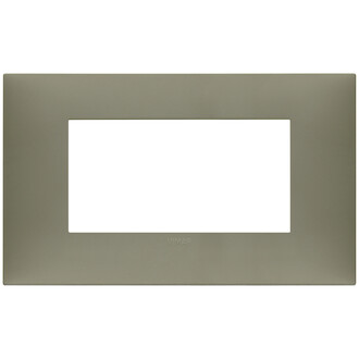 Накладка на 4 модуля, глина матовая