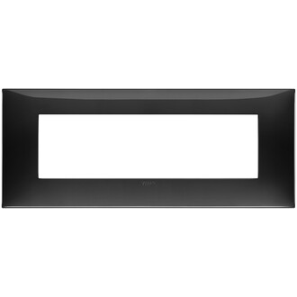 Накладка на 7 модулей, черная