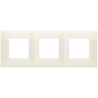 Накладка на 6 модулей (2+2+2), слоновая кость