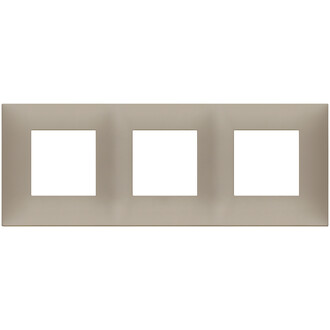 Накладка на 6 модулей (2+2+2), горлица матовая