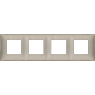 Накладка на 8 модулей (2+2+2+2), титан матовый