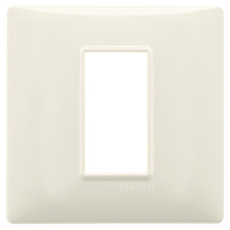 Накладка на 1 модуль бежевая