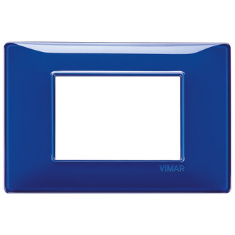 Накладка на 3 модуля рефлекс 'сапфир'