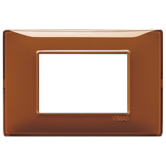 Накладка на 3 модуля рефлекс 'табак'