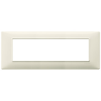 Накладка на 7 модулей бежевая