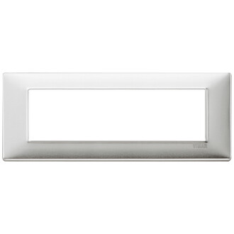 Накладка на 7 модулей зашкуренный алюминий