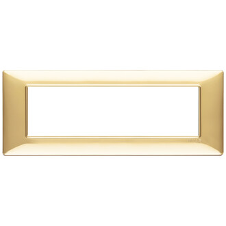 Накладка на 7 модулей золото блестящее