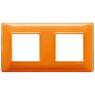 Накладка на 4 модуля (2+2) 71мм рефлекс 'апельсин'