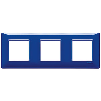 Накладка на 6 модулей (2+2+2) 71мм рефлекс 'сапфир'