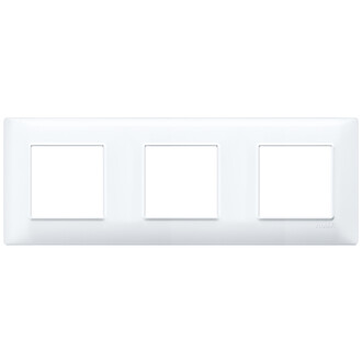 Накладка на 6 модулей (2+2+2) 71мм белый