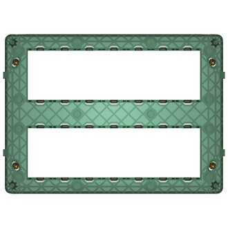 Суппорт для 14 модулей с винтами