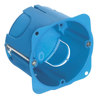 коробка встраиваем. кругл. для тонких перегородок